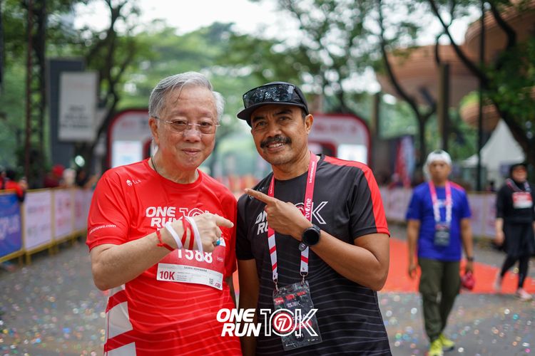Race photo from ONE RUN 10K 2025