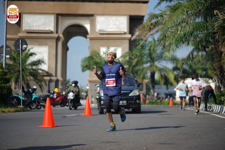 Race photo from Kediri Half Marathon 2024