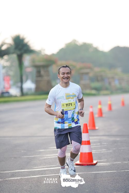 Race photo from Taman Budaya x BOGORUN 2025