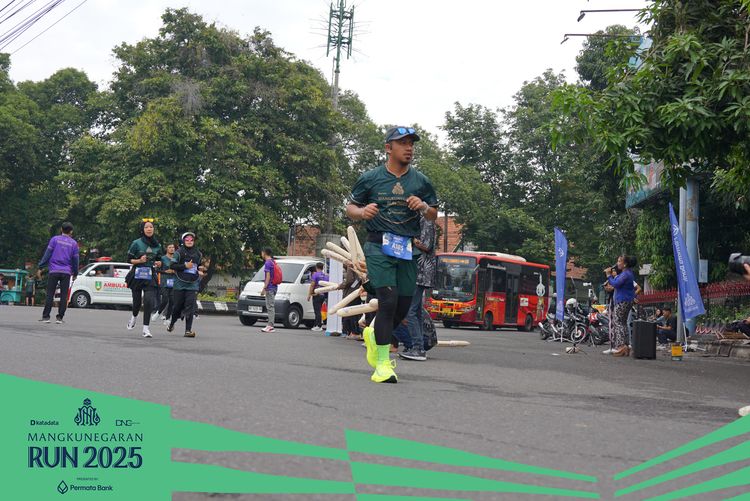 Race photo from Mangkunegaran Run 2025