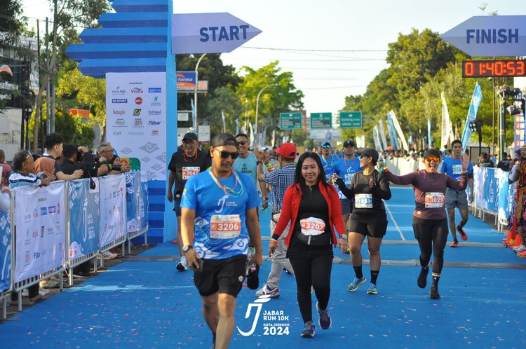 Race photo from Jabar Run 10K 2024