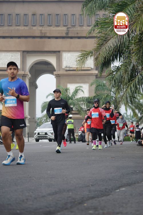 Race photo from Kediri Half Marathon 2025