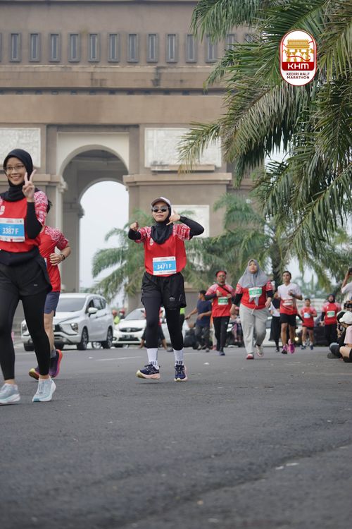 Race photo from Kediri Half Marathon 2025