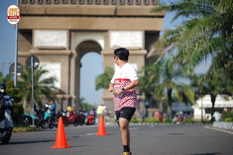 Race photo from Kediri Half Marathon 2024