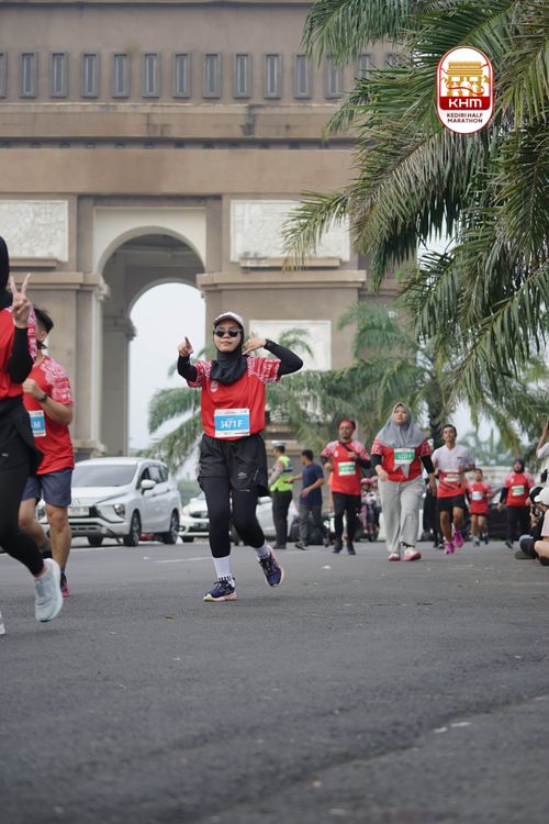 Race photo from Kediri Half Marathon 2025