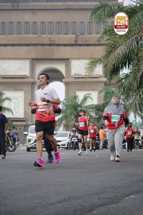 Race photo from Kediri Half Marathon 2025