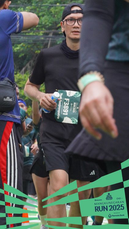 Race photo from Mangkunegaran Run 2025