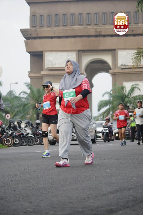 Race photo from Kediri Half Marathon 2025