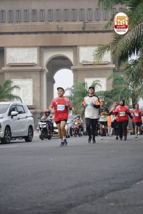 Race photo from Kediri Half Marathon 2025