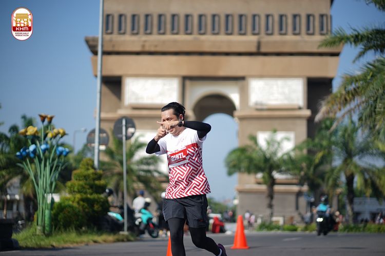 Race photo from Kediri Half Marathon 2024