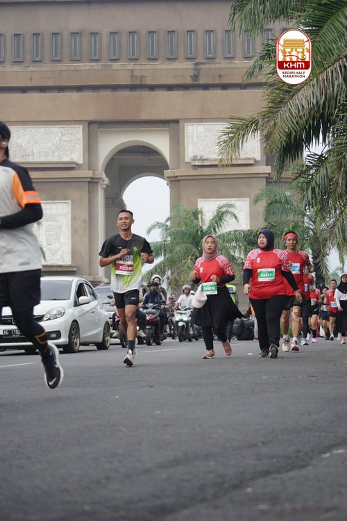 Race photo from Kediri Half Marathon 2025