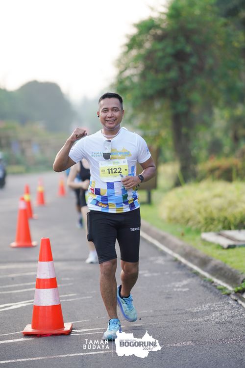 Race photo from Taman Budaya x BOGORUN 2025