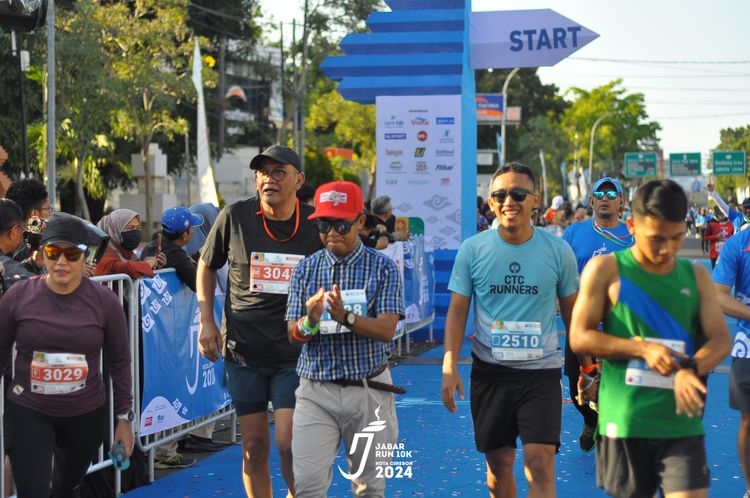 Race photo from Jabar Run 10K 2024