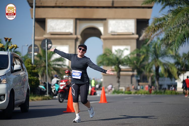 Race photo from Kediri Half Marathon 2024