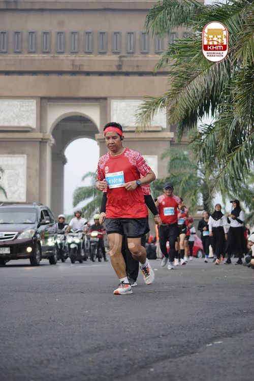 Race photo from Kediri Half Marathon 2025