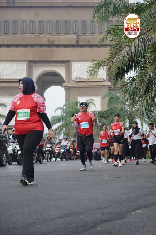 Race photo from Kediri Half Marathon 2025