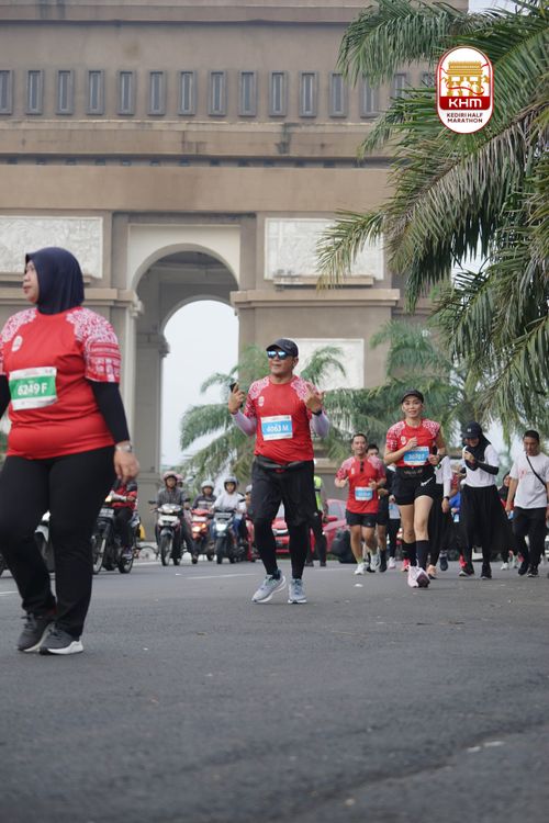 Race photo from Kediri Half Marathon 2025