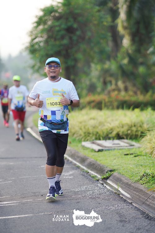 Race photo from Taman Budaya x BOGORUN 2025