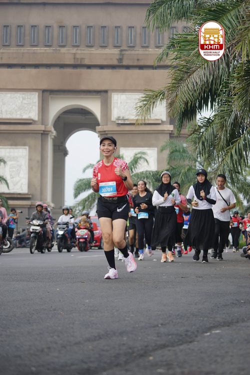 Race photo from Kediri Half Marathon 2025