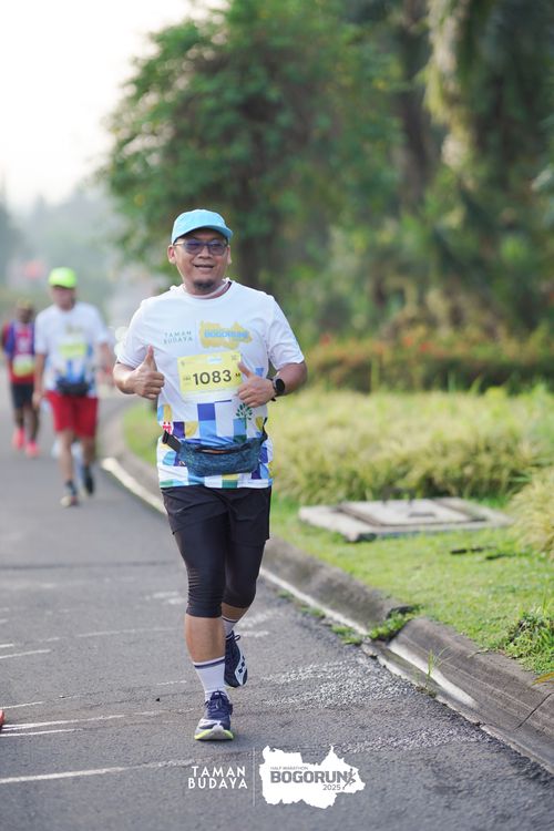 Race photo from Taman Budaya x BOGORUN 2025