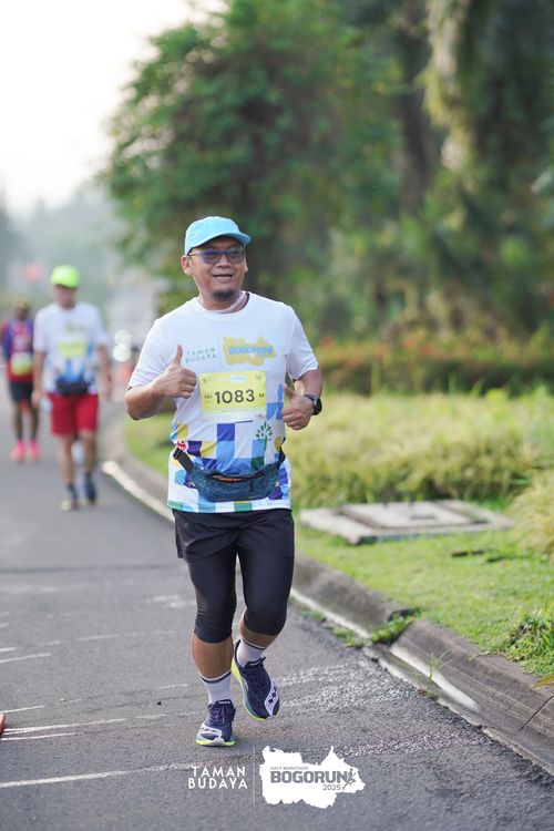 Race photo from Taman Budaya x BOGORUN 2025