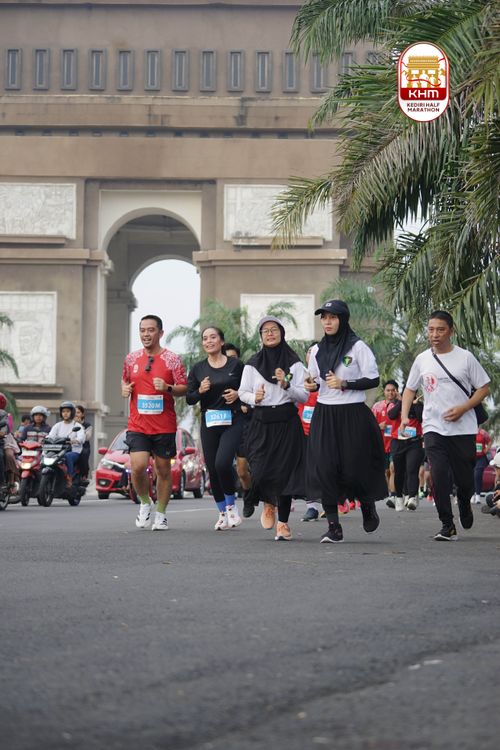 Race photo from Kediri Half Marathon 2025