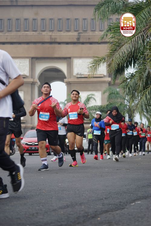 Race photo from Kediri Half Marathon 2025