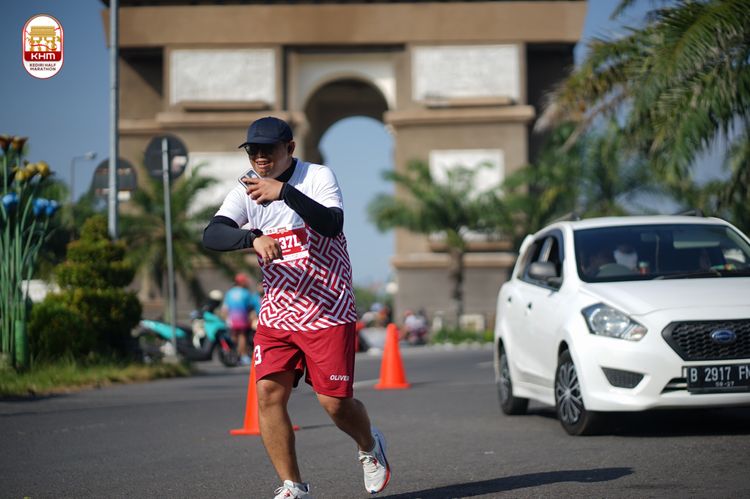 Race photo from Kediri Half Marathon 2024