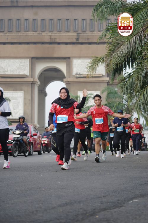 Race photo from Kediri Half Marathon 2025
