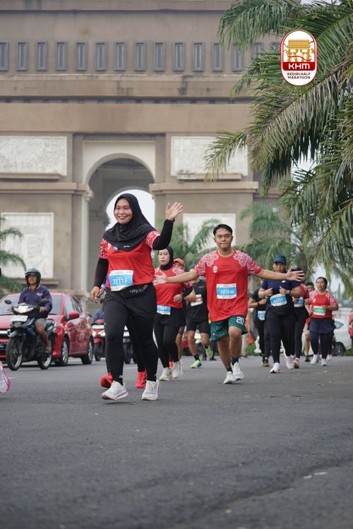 Race photo from Kediri Half Marathon 2025