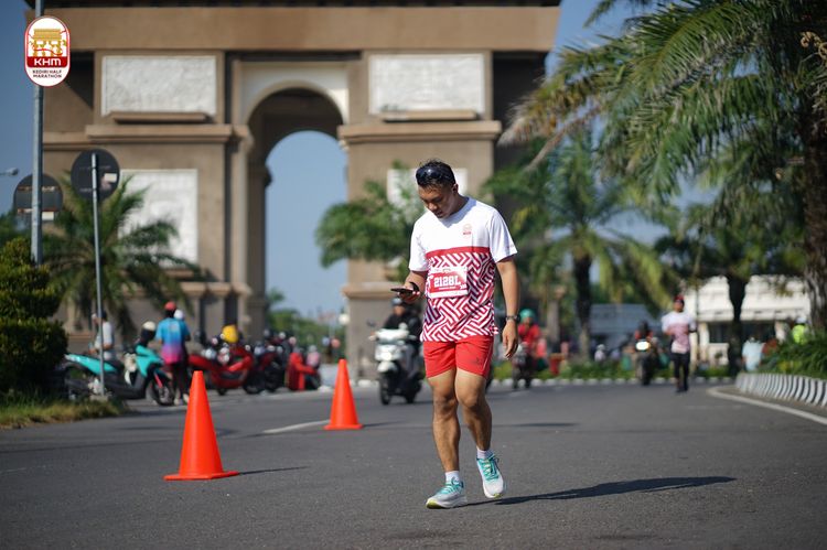 Race photo from Kediri Half Marathon 2024