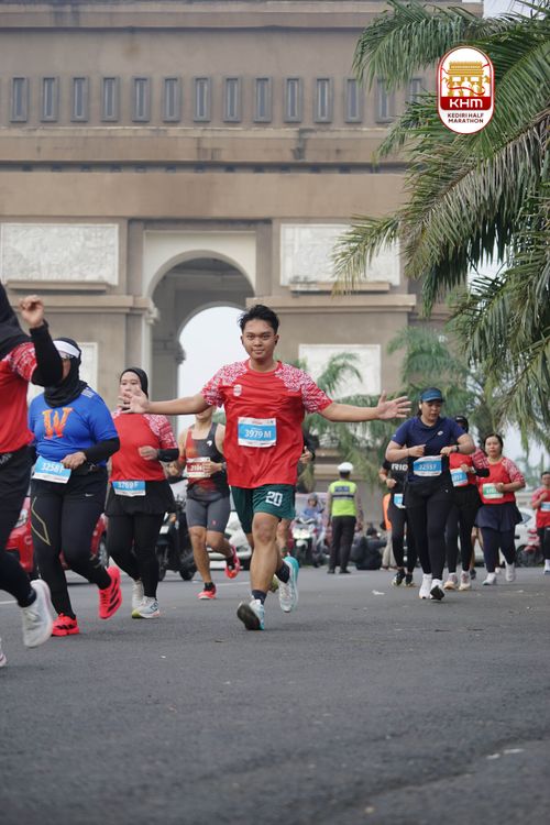 Race photo from Kediri Half Marathon 2025