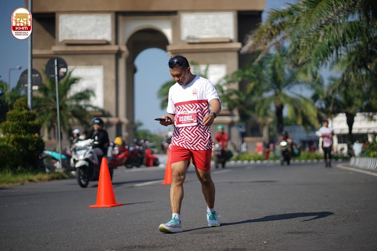 Race photo from Kediri Half Marathon 2024