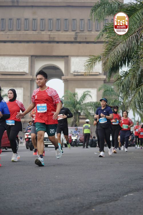 Race photo from Kediri Half Marathon 2025