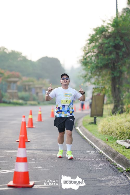 Race photo from Taman Budaya x BOGORUN 2025