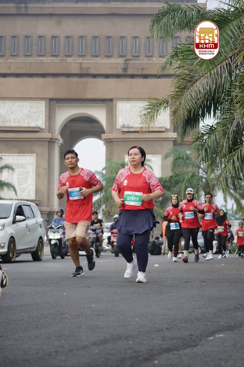 Race photo from Kediri Half Marathon 2025