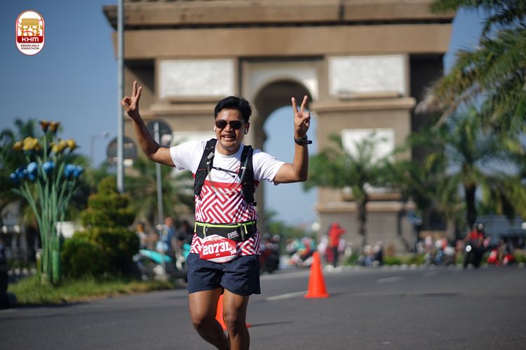 Race photo from Kediri Half Marathon 2024