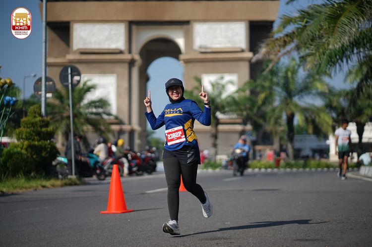 Race photo from Kediri Half Marathon 2024