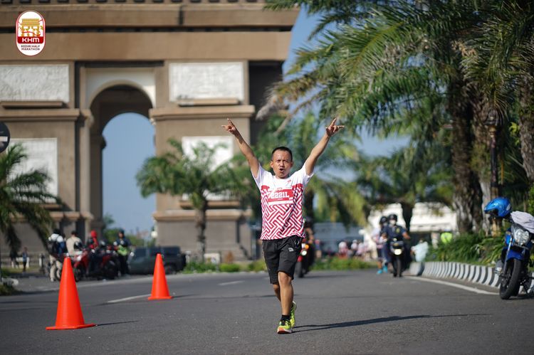 Race photo from Kediri Half Marathon 2024
