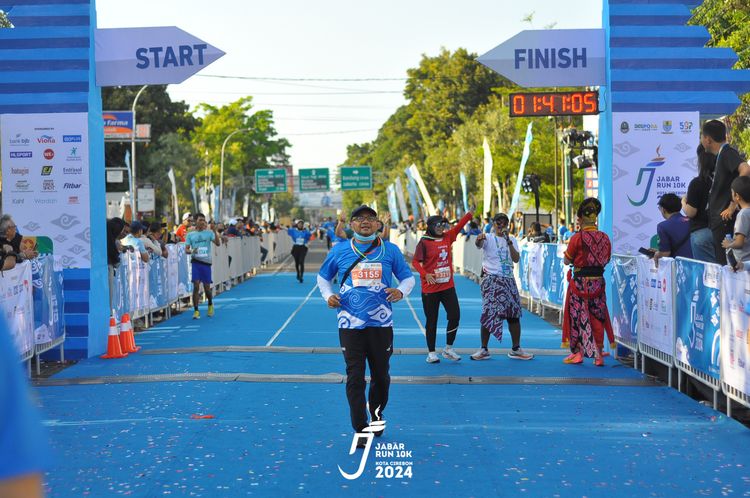 Race photo from Jabar Run 10K 2024