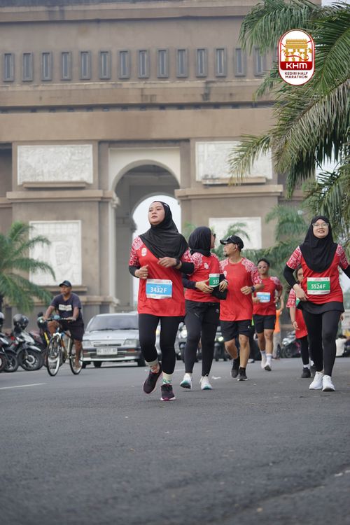 Race photo from Kediri Half Marathon 2025