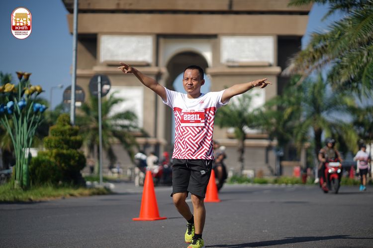 Race photo from Kediri Half Marathon 2024