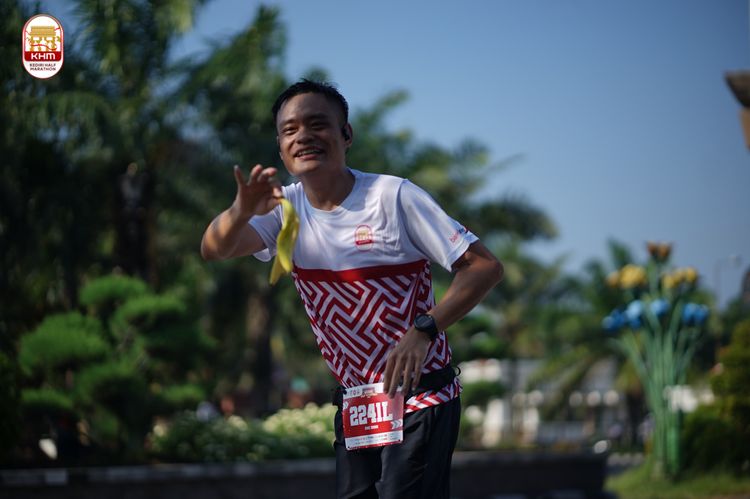 Race photo from Kediri Half Marathon 2024