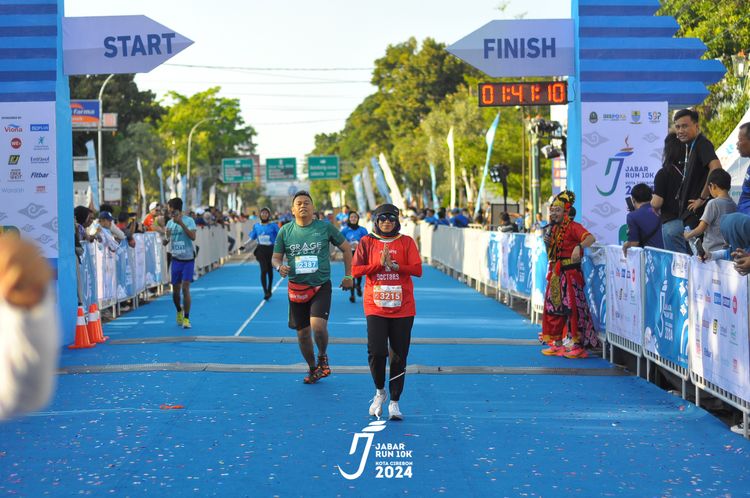 Race photo from Jabar Run 10K 2024