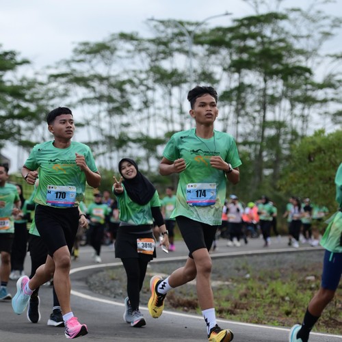 Race photo from ARUTMIN BORNEO RUN 2025