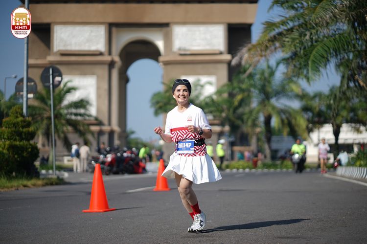 Race photo from Kediri Half Marathon 2024