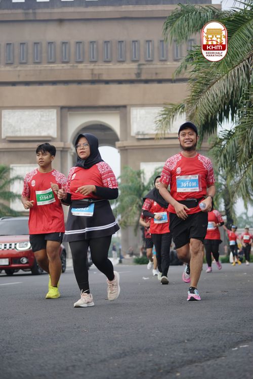 Race photo from Kediri Half Marathon 2025