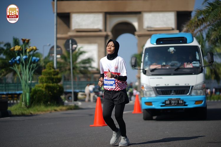 Race photo from Kediri Half Marathon 2024