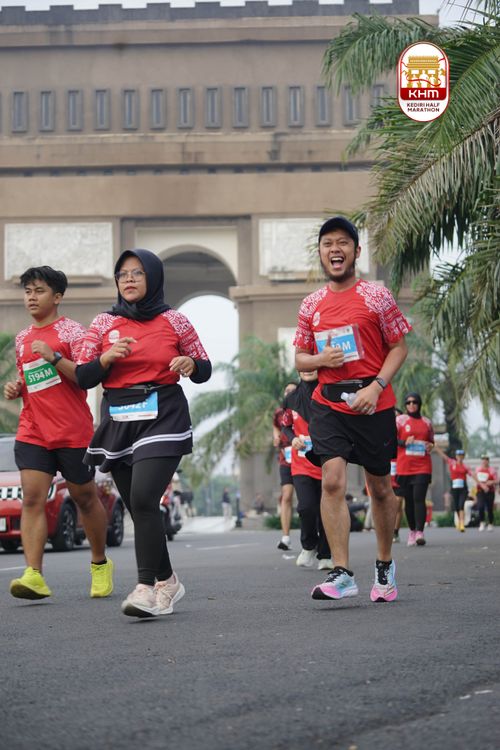 Race photo from Kediri Half Marathon 2025