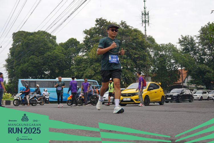Race photo from Mangkunegaran Run 2025